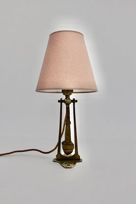 Jugendstil Table Lamp or Sconce in Brass, Austria, 1910s-NB-1335556