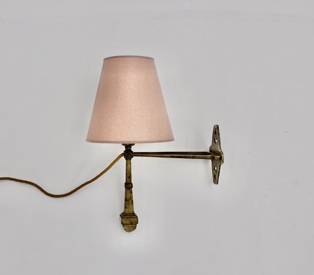 Jugendstil Table Lamp or Sconce in Brass, Austria, 1910s-NB-1335556