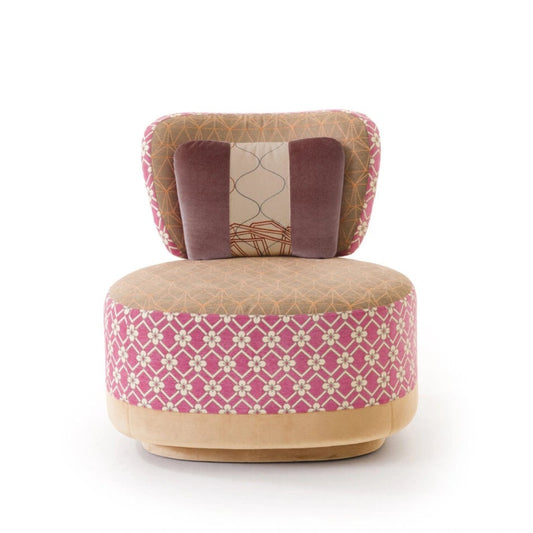 JUJU - Upholstered fabric easy chair
