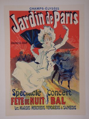 Jules Chéret, Jardin De Paris, 1897, Lithograph-KHH-1198201