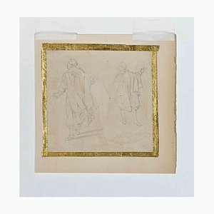 Jules David, Figures, Drawing on Paper, 19th Century-ZCI-1762253