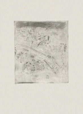 Jules Pascin, 157 - Port Maltais I, 1960, Etching on Bfk Rives Paper-FMZ-1172830