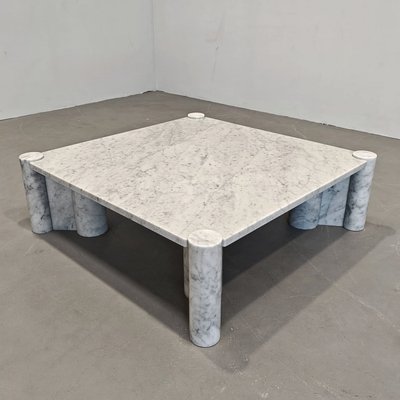 Jumbo Coffee Table in Carrara Marble by Gae Aulenti Knoll for Knoll Inc. / Knoll International-PRS-2023765