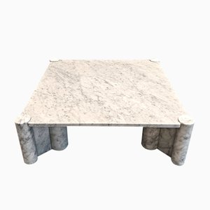 Jumbo Coffee Table in Carrara Marble by Gae Aulenti Knoll for Knoll Inc. / Knoll International-PRS-2023765