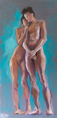 Jung Axel, Nude Painting, 21st Century, Oil on Canvas-WMV-2017952