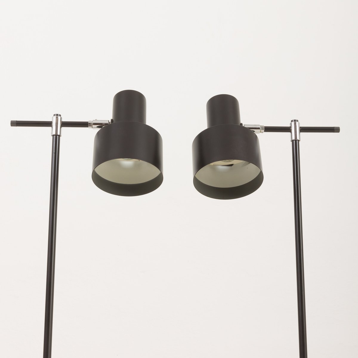 Junior Floor Lamps by Jo Hammerborg for Fog & Morup, Denmark, 1970s, Set of 2