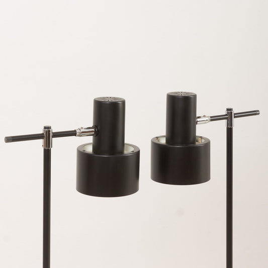 Junior Floor Lamps by Jo Hammerborg for Fog & Morup, Denmark, 1970s, Set of 2