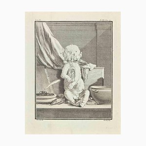 Juste Chevillet, The Creature, Etching, 1771-ZCI-2030095