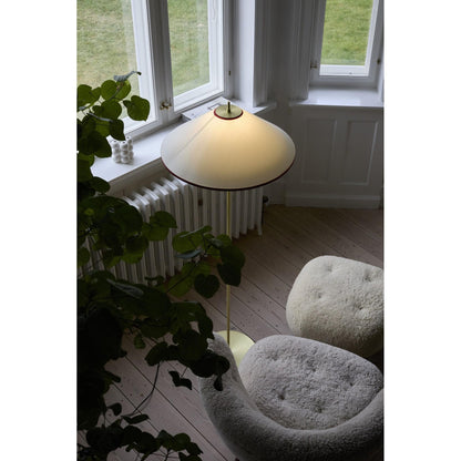 Edgeform Tafta Floor Lamp Ø52 Red/Off-White