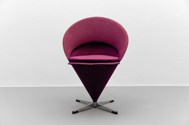 K1 Cone Chair by Verner Panton for Plus Linje, 1960s-KQB-2029020