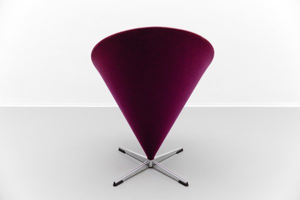 K1 Cone Chair by Verner Panton for Plus Linje, 1960s-KQB-2029020