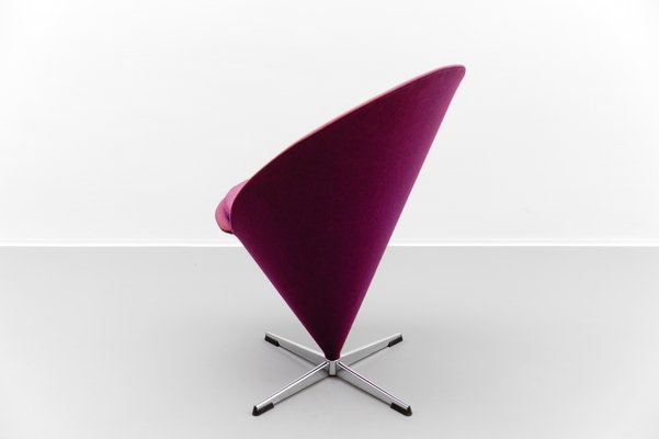 K1 Cone Chair by Verner Panton for Plus Linje, 1960s-KQB-2029020