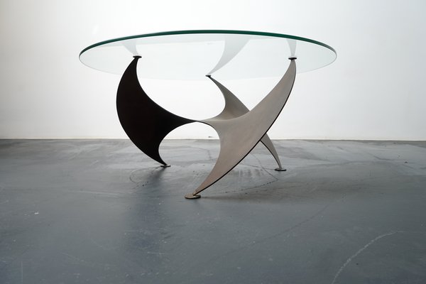 K9 Propeller Coffee Table by Knut Hesterberg for Ronald Schmitt, 1960s-CIP-1256533