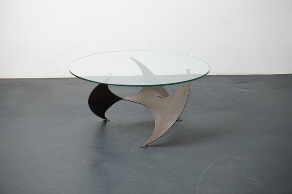 K9 Propeller Coffee Table by Knut Hesterberg for Ronald Schmitt, 1960s-CIP-1256533