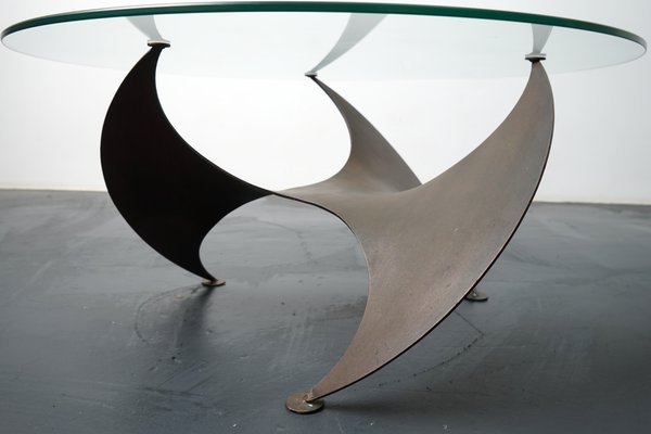 K9 Propeller Coffee Table by Knut Hesterberg for Ronald Schmitt, 1960s-CIP-1256533