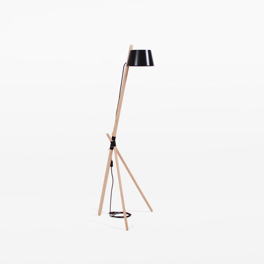 Ka Floor Reading Lamp by Woodendot