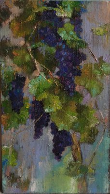 Kamsar Ohanyan, Grape Wine, 2023, Oil on Canvas-CHG-2025603