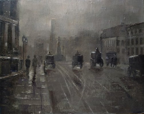 Kamsar Ohanyan, Old Paris, 2023, Oil on Canvas-CHG-2030204