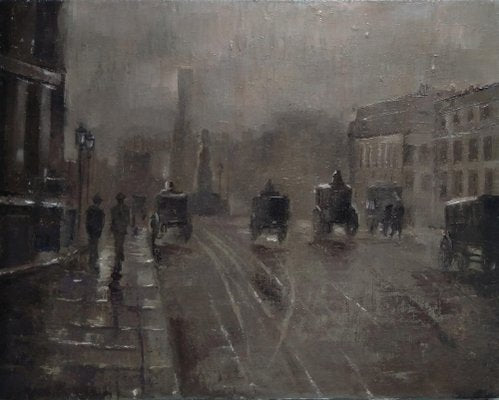 Kamsar Ohanyan, Old Paris, 2023, Oil on Canvas-CHG-2030204