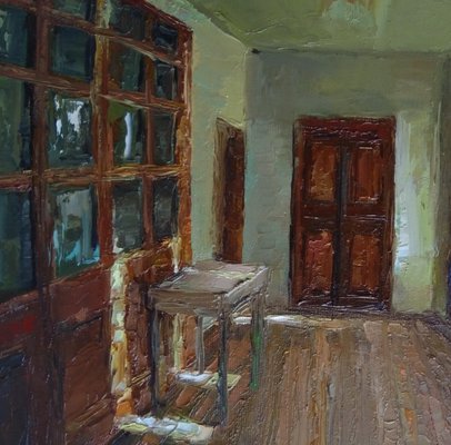 Kamsar Ohanyan, Sunny Room, 2021, Oil on Canvas-CHG-1231580