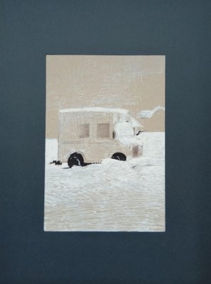 Kamsar Ohanyan, Under the Snow, 2022, Pen on Paper-CHG-1236309