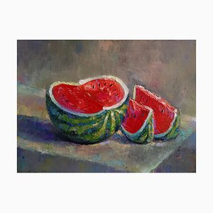 Kamsar Ohanyan, Watermelon, 2023, Oil on Canvas-CHG-2030783