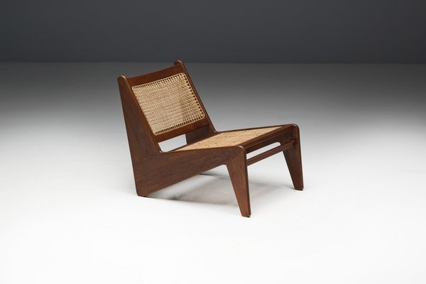 Kangaroo Chairs PJ-SI-59 by Pierre Jeanneret, India, 1950s-GW-2032207