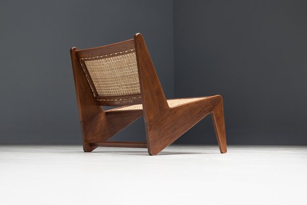 Kangaroo Chairs PJ-SI-59 by Pierre Jeanneret, India, 1950s-GW-2032207