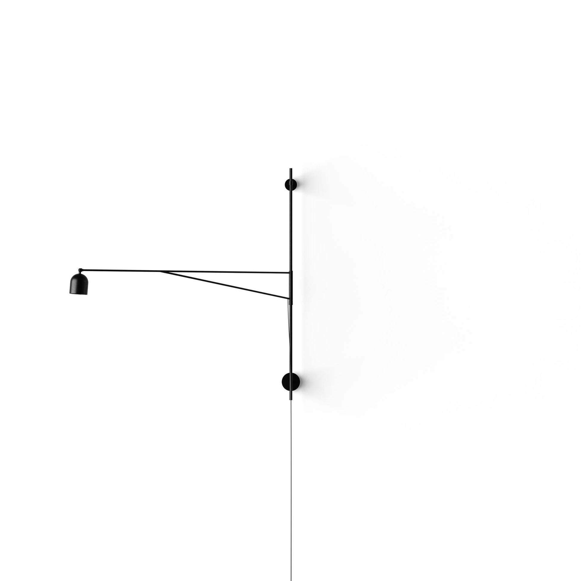 Awkward Light Long Wall Lamp by Karakter #Black