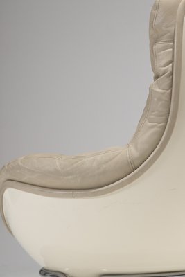 Karate Leather Armchair by Michel Cadestin, 1970s-QAC-2035353