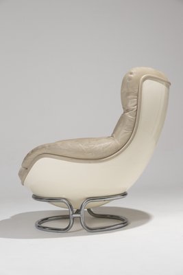 Karate Leather Armchair by Michel Cadestin, 1970s-QAC-2035353