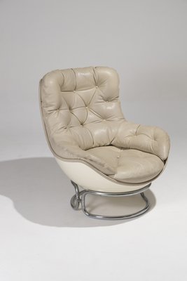 Karate Leather Armchair by Michel Cadestin, 1970s-QAC-2035353