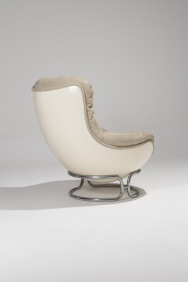 Karate Leather Armchair by Michel Cadestin, 1970s-QAC-2035353