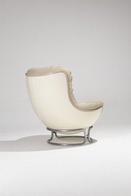 Karate Leather Chair by Michel Cadestin, 1970s-QAC-2035334