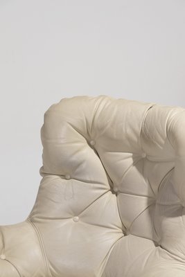 Karate Leather Chair by Michel Cadestin, 1970s-QAC-2035334