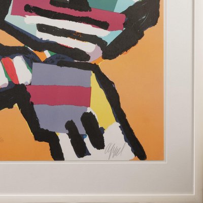 Karel Appel, Composition, 1960s, Lithograph-OGW-1770811