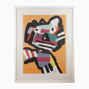 Karel Appel, Composition, 1960s, Lithograph-OGW-1770811