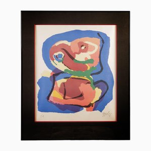 Karel Appel, Composition, 1960s, Original Color Lithograph-OGW-1770812