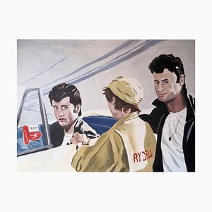 Karine Bartoli, Grease, 2021, France, Oil on Canvas-CHG-1125027