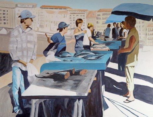 Karine Bartoli, Marseille, 2024, Oil on Canvas-CHG-2037358