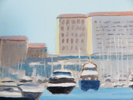 Karine Bartoli, Massilia, 2022, Oil on Canvas-CHG-1393626