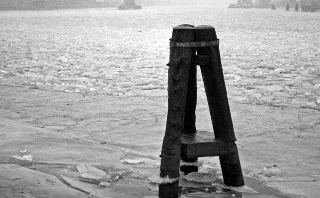 Karl Heinrich Lämmel, Foggy Winter Day at Koenigsberg Harbor, East Prussia, Germany, 1934, Photograph-DYV-1073504