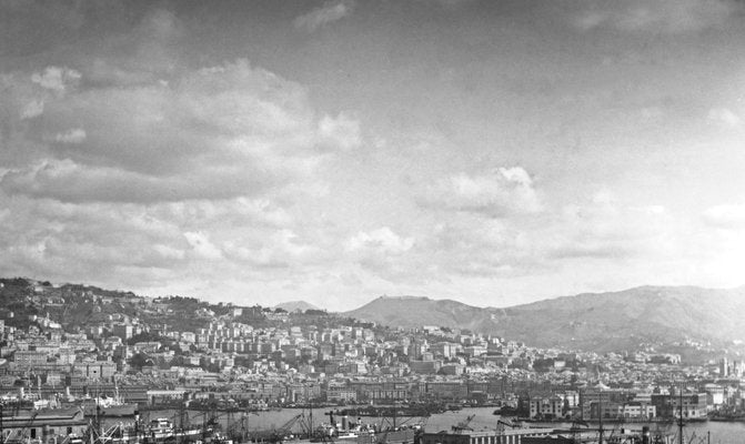 Karl Heinrich Lämmel, Industrial View, Genova Harbor, Italy, 1939, Photograph-DYV-1073491