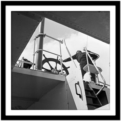 Karl Heinrich Lämmel, Steering Wheel on a Ship, Germany, 1937, Photograph-DYV-1073501