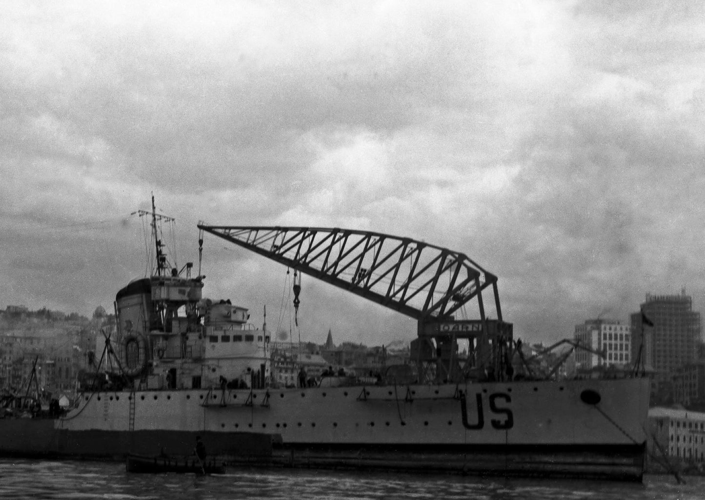 Karl Heinrich Lämmel, Travelling Through Italy, Genova Harbor, Italy, 1939, Photograph