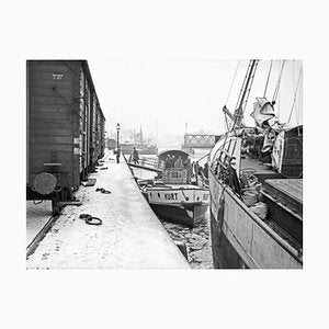 Karl Heinrich Lämmel, View to the Old Railway Bridge at Koenigsberg, Germany, 1934, Photograph-DYV-1073497