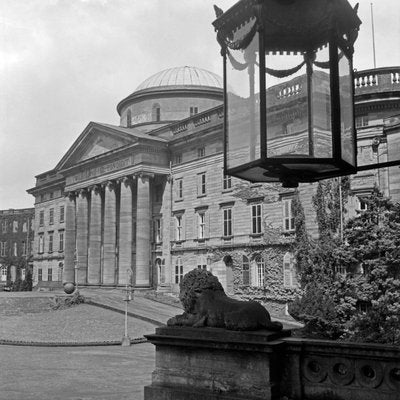 Karl Heinrich Lämmel, View to Wilhelmshoehe Castle at Kassel, Germany, 1937, Print-DYV-1092499