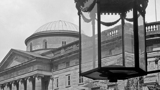 Karl Heinrich Lämmel, View to Wilhelmshoehe Castle at Kassel, Germany, 1937, Print