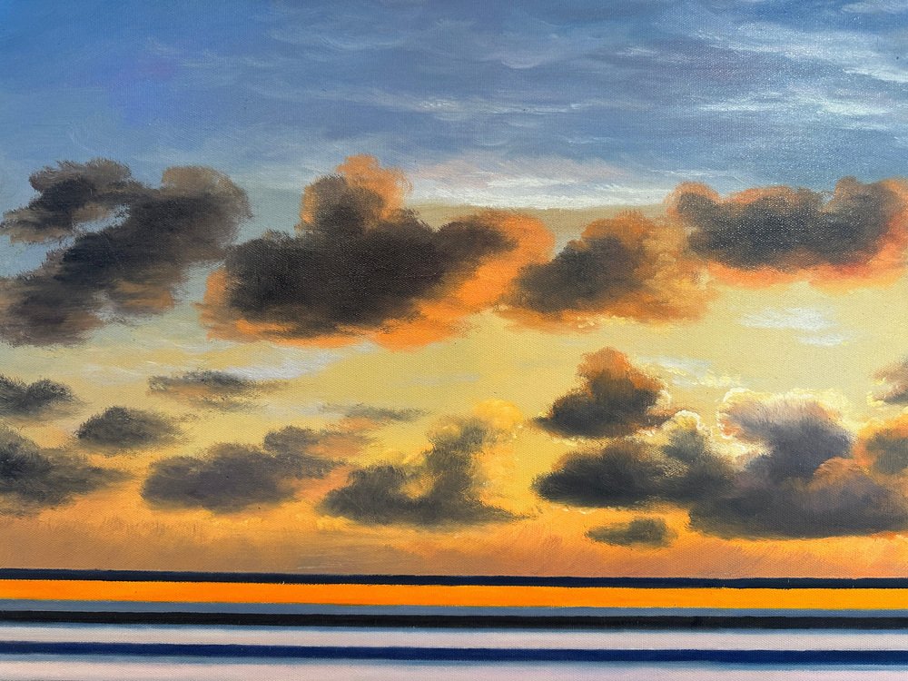 Kate Seaborne, A Break in the Clouds, Oil on Canvas