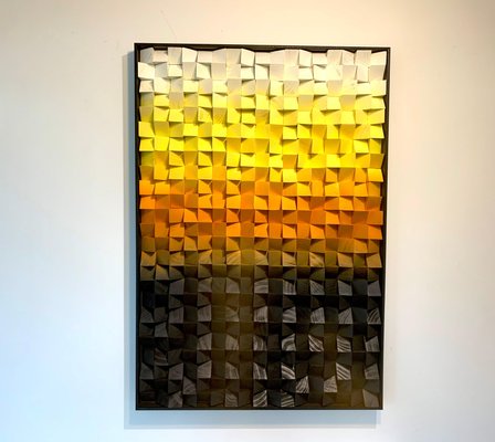 Kate Seaborne, Summer Soul Sunset, Spray Paint on Wood-MDB-1803541